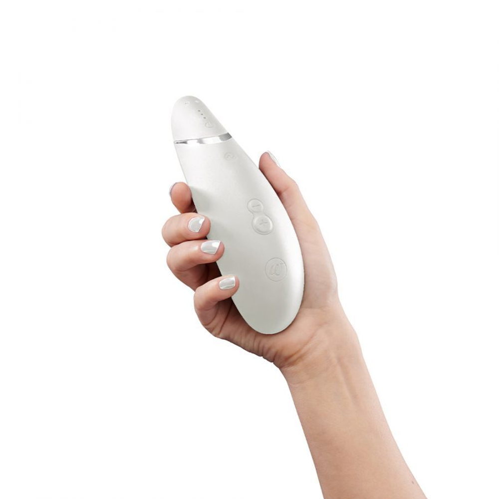 Бесконтактный клиторальный стимулятор Womanizer Premium 2 бежевый
