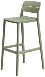 Стул пластиковый барный Nardi Cassia Stool, кактус