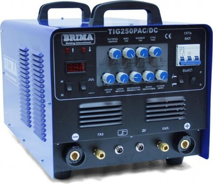 Аппарат аргонно-дуговой сварки Brima TIG 250Р АС/DC (380В) 0005683