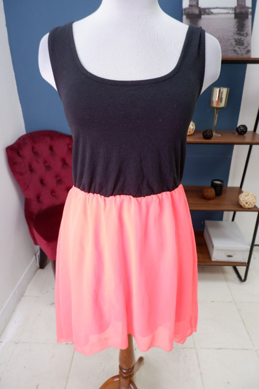 Платье Terranova комбинированное 48 размер