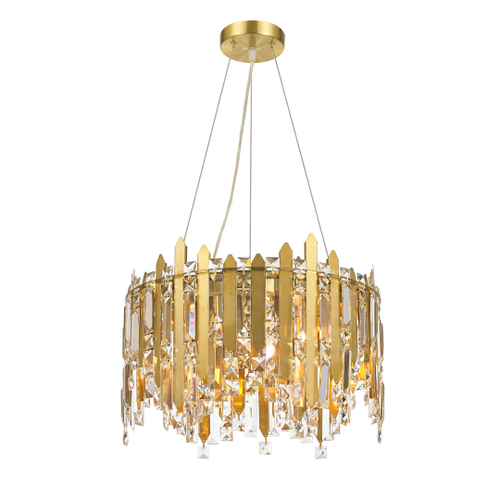 Люстра Cloyd ALCATRAZ-A C6 / Ø44 см - латунь (арт.10607)