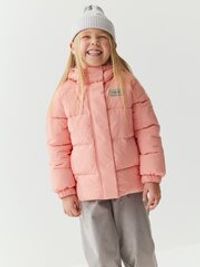 Куртка демисезонная дутая "Персик"