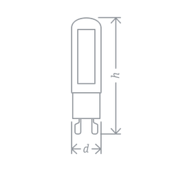 Лампа Navigator 61 489 NLL-G-G9-3-230-3K