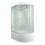 Душевая кабина IVA SC120CML 1200*800*2150 высокий поддон, светлое стекло