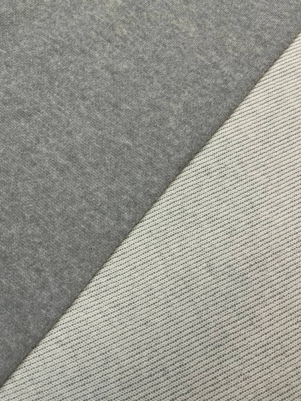 Трикотаж кашемировый серый