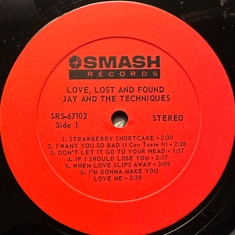 Jay & The Techniques - Love, Lost & Found (США 1968г.)