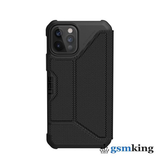 UAG Metropolis Kevlar® Series Case for Apple iPhone 12/12 Pro FIBR ARMR Black (Чёрный)112356113940