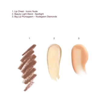 CHARLOTTE TILBURY Набор для лица и губ Super Nudes Spotlight Lip And Cheek Kit