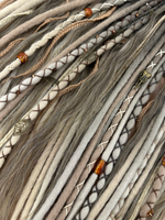 Многофактурный комплект с кончиками из козы