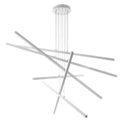 Citilux Стиг CL203260 LED Люстра подвесная с пультом Белая