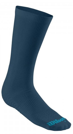 Теннисные носки Wilson Men's Rush Pro Crew Sock 1P - majolica blue/barrier reef