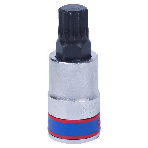 KING TONY (402618) Насадка (бита) торцевая 1/2", L = 60 мм, SPLINE, M18