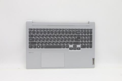 Верхняя панель с клавиатурой (топкейс) для ноутбука Lenovo ideapad 5 Pro-16ACH6 82L5 раскладка - русская, с подсветкой, черный (5CB1C74955), оригинал