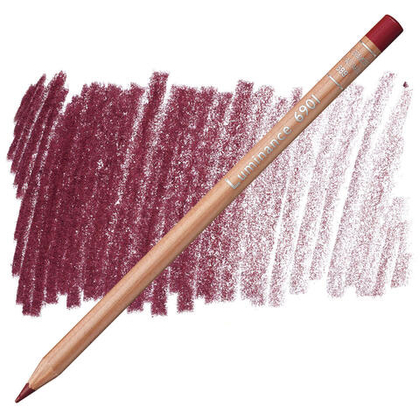 Caran d'Ache Luminance 6901. 589 Crimson Alizarine