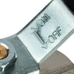 Кран шаровой муфта/резьба полнопроходной (рычаг) 50