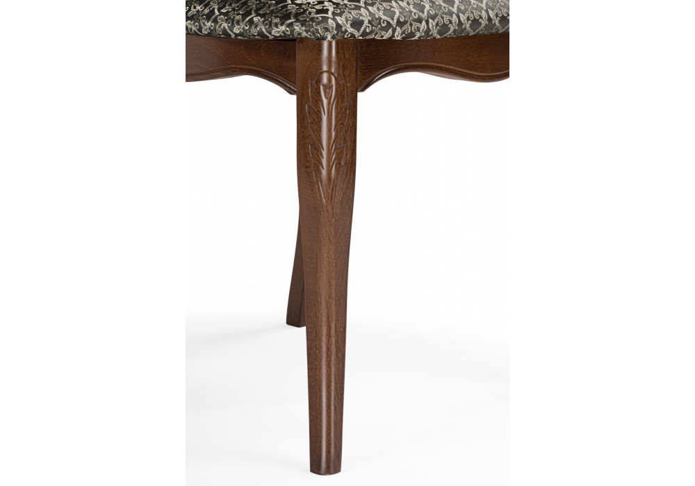 Стул деревянный Woodville Эмилин бежевый тк. М14 (Т56), вишня