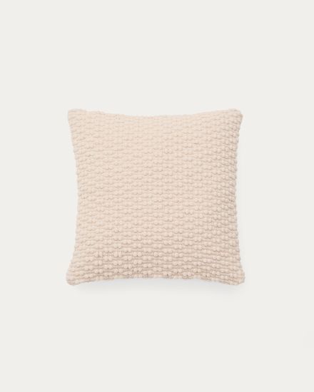 Чехол для подушки Mascarell белый из хлопка 50 x 50 см