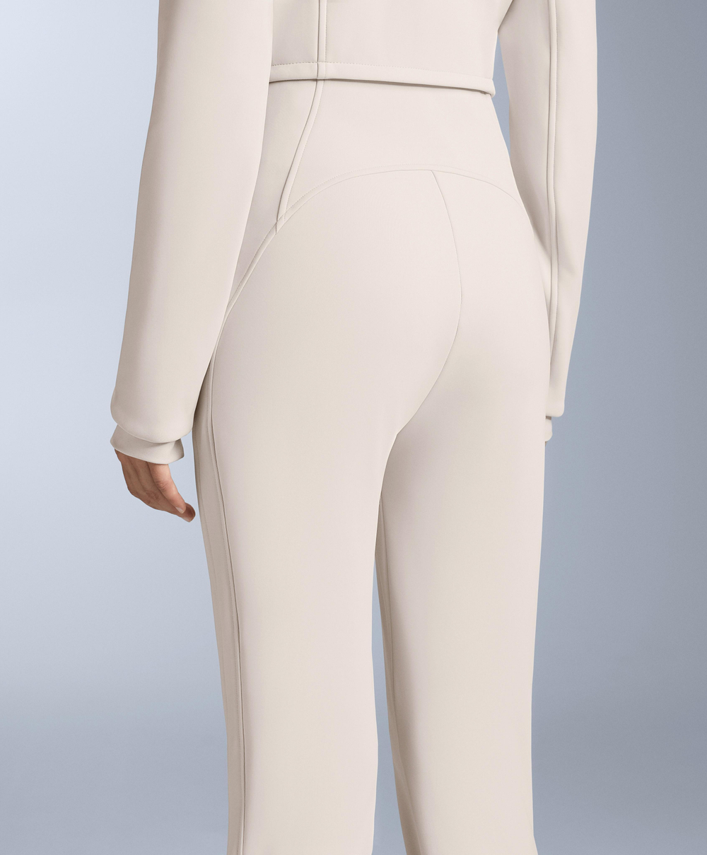 Oysho Водонепроницаемый расклешенный эластичный горнолыжный комбинезон 2-в-1, норка