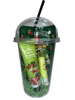 Стаканчик подарочный зеленый