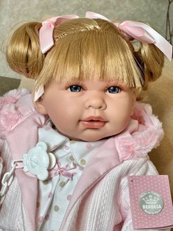 Кукла Berbesa мягконабивная 45см Daniela (4510K)