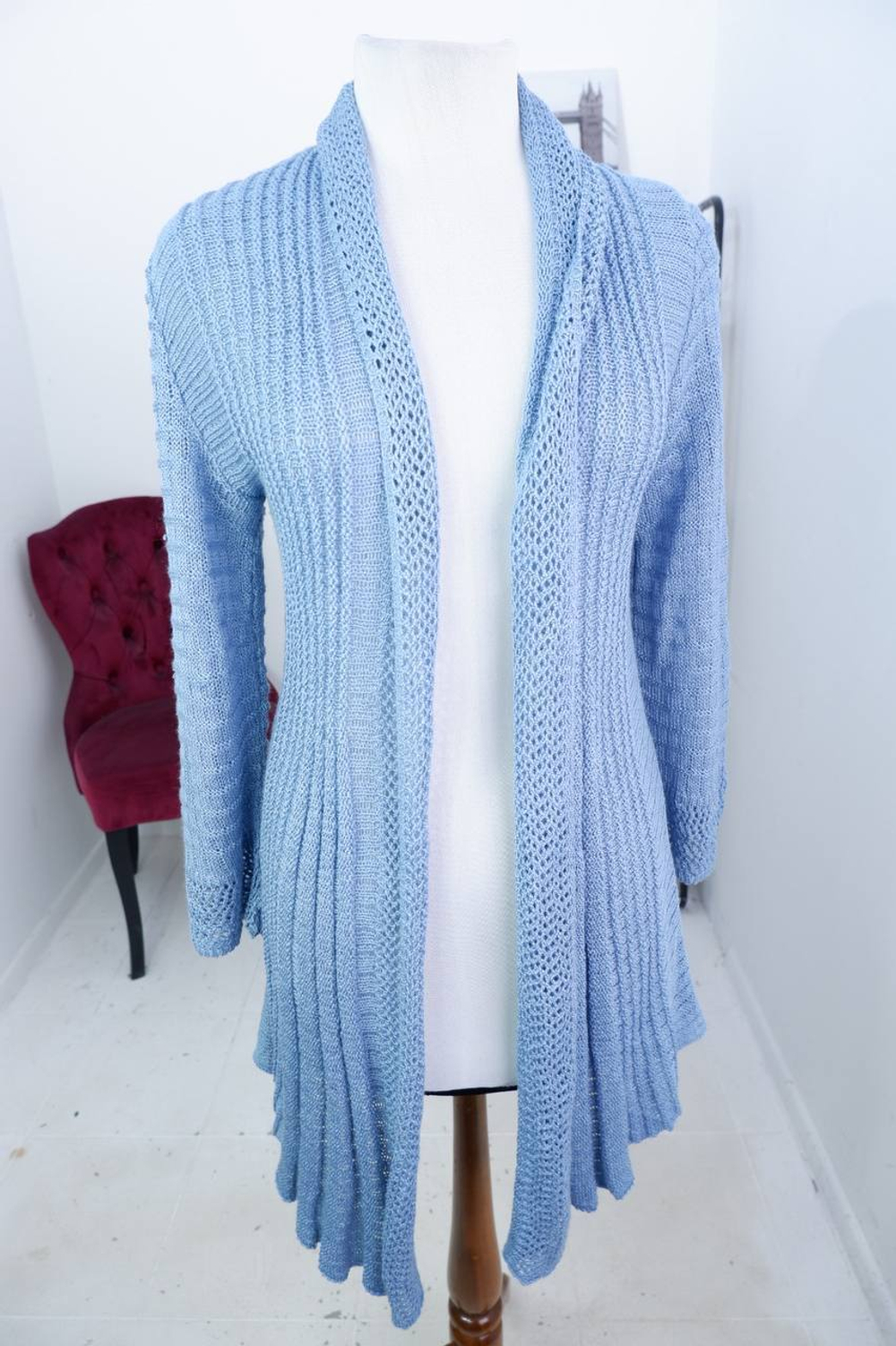 Кардиган для уютного образа, визуально на 46/48 размер