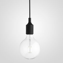 Подвесной Светильник Muuto E27 Black By Imperiumloft