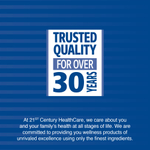 21st Century, комплекс с глюкозамином, хондроитином и МСМ, улучшенная тройная сила, 120 таблеток, покрытых оболочкой