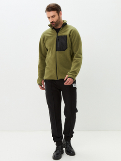 Флисовая толстовка unisex Eiger olive