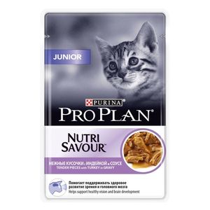 Пауч Pro Plan Healthy Start для котят, беременных и кормящих кошек, с индейкой в соусе