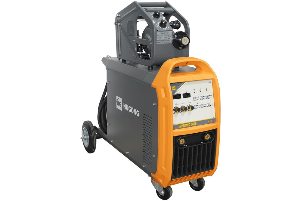 Сварочный полуавтомат HUGONG EMIG 500S III открытый механизм подачи - [380В / 40-500А / MIG/MAG]