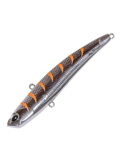 Воблер DUO Bay Ruf SV Vibe 80S, MCC3317 Chrome Gigo, 80 мм, 15 г, тонущий, виб