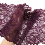 Кружево эластичное СЛИВА, 21см