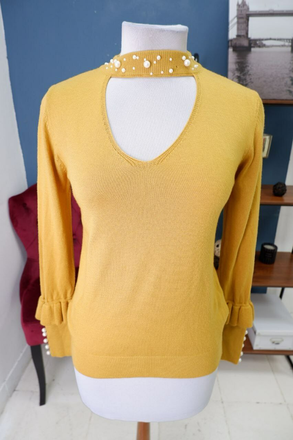 Джемпер Robin интересный 44-46 размер