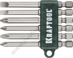 KRAFTOOL KraftMax 6 шт, Набор бит (26061-H6)