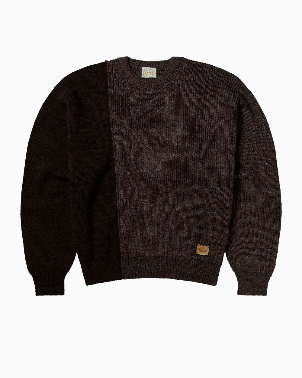 Джемпер Aries Bi-Colour Fisherman Sweater