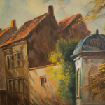 Винтажная картина «Городской Пейзаж»