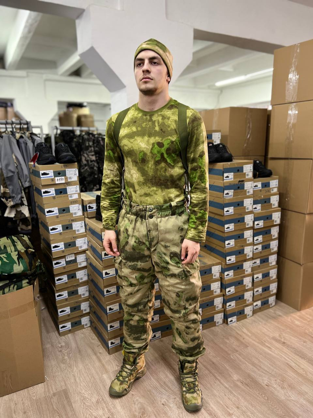 Костюм горка 5 зима лайт / мох