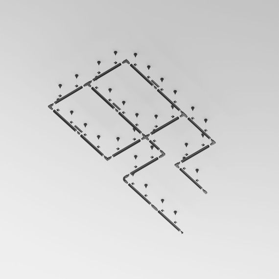 Шинопровод трехфазный Maytoni Technical Busbur Trunking TRX005-311B