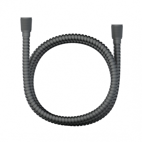 Шланг для душа в металлической оплётке 1500 мм WONZON & WOGHAND, Темный графит (WW-88RG02-1500-BGM)