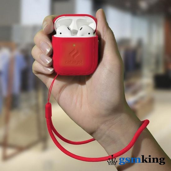 Catalyst Lanyard Case for AirPods 1 | 2 Flame Red (Красный)