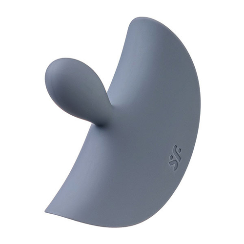 Серая анальная вибровтулка 7,9см Satisfyer Booty Absolute Beginners 2