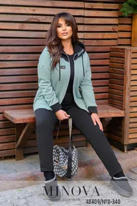 Костюм 8-340-оливка Minova