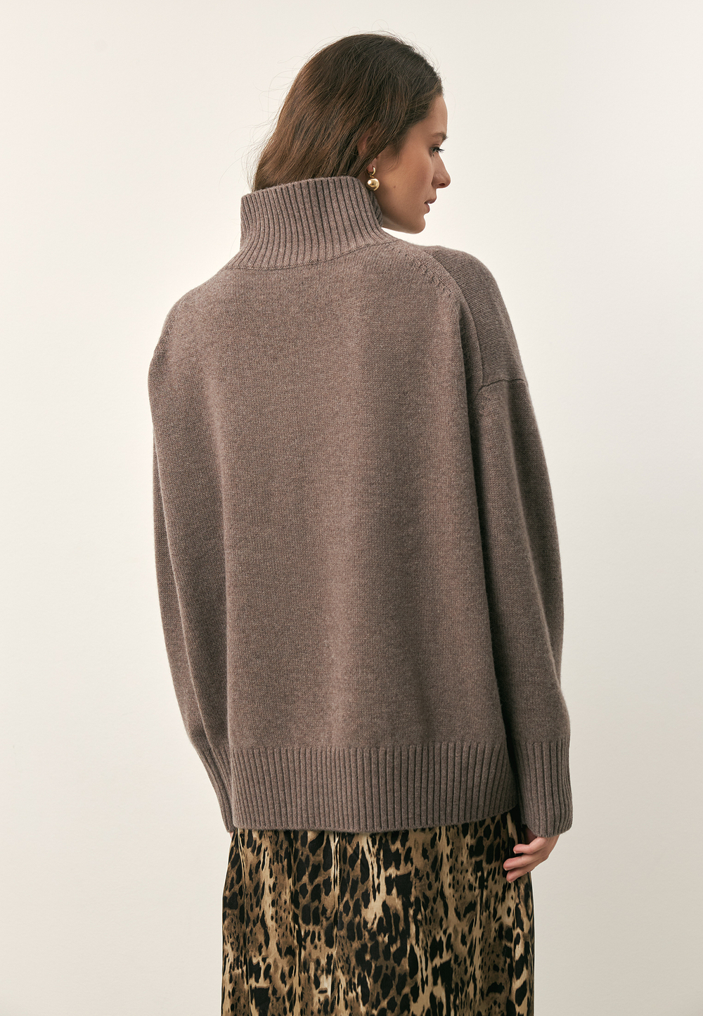 Свитер из мериноса с кашемиром