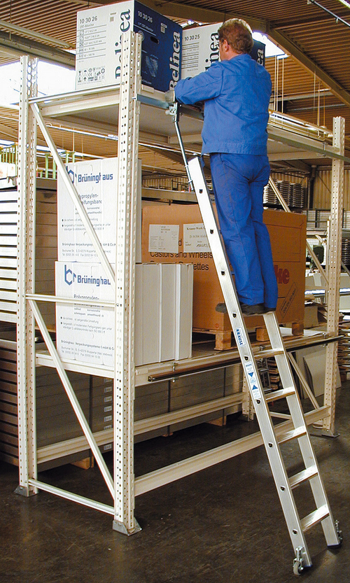 Стеллажная лестница для Т- шины 8 ступ. (815637)