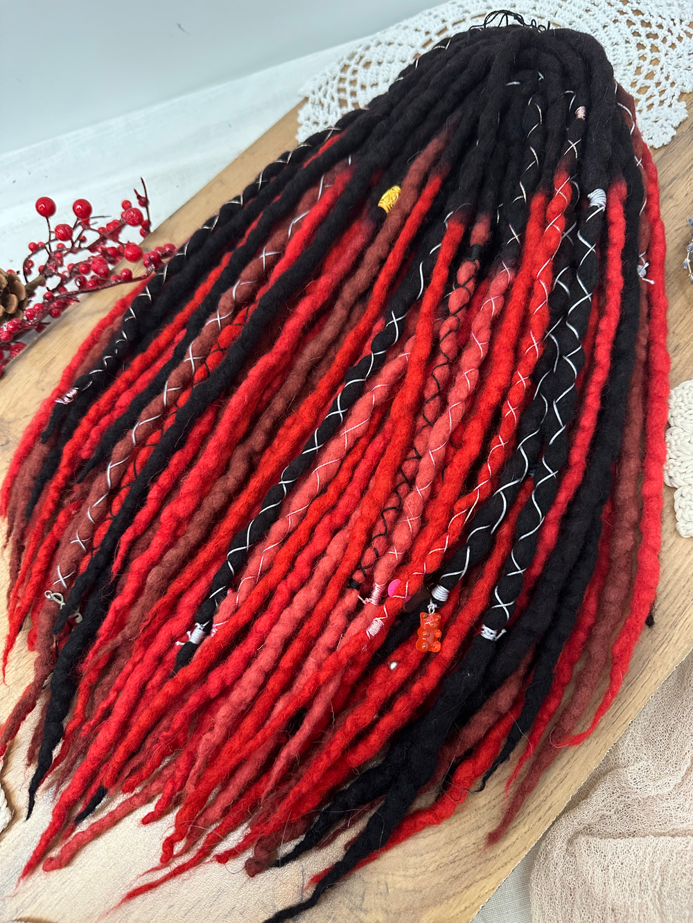 СКИДКА Фактурные войлочные дреды