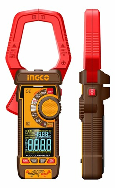 Токоизмерительные цифровые клещи INGCO DCM610002 INDUSTRIAL