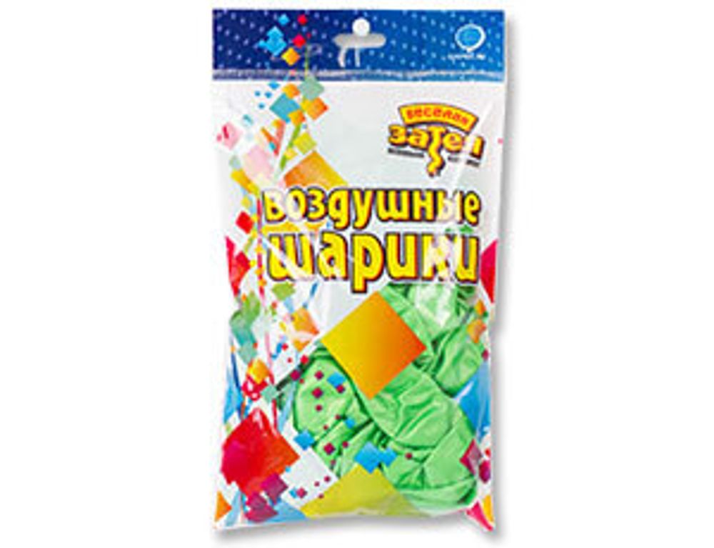 Шар (12"/30 см) Металлик Light Green 25 шт.