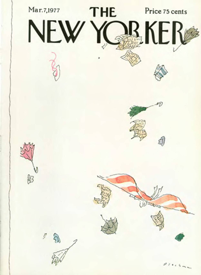 Журнал The New Yorker 07-03-1977, обложка