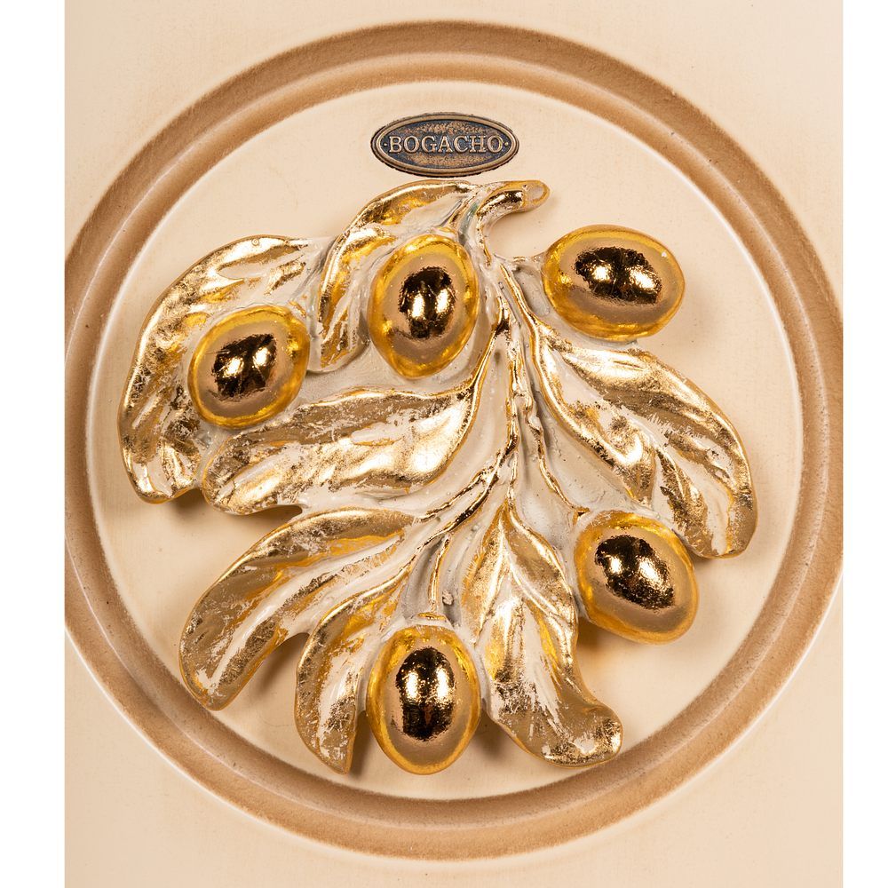 Полка ключница Oliva Branch (Олива Бранч) 2 Айвори