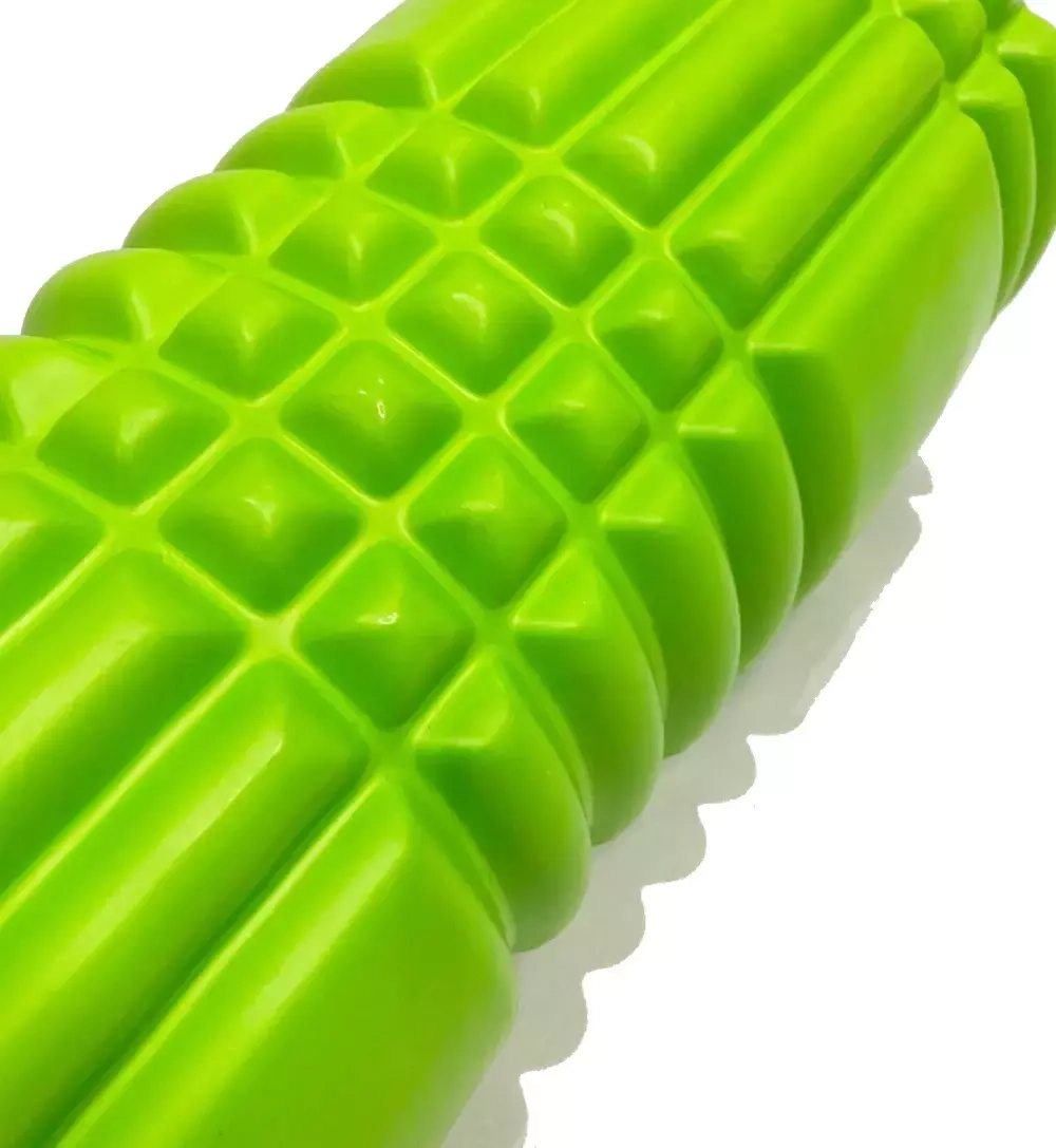 Ролик массажный для йоги MARK19 Yoga Circular 33x14 см зелёный